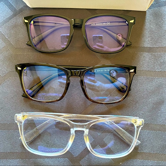 Accessories - 3 Pairs of Bluelight Blocking Glasses